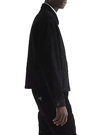 Cotton Velvet Blouson Jacket