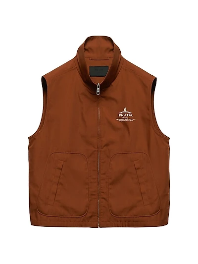 Cotton Blend Vest