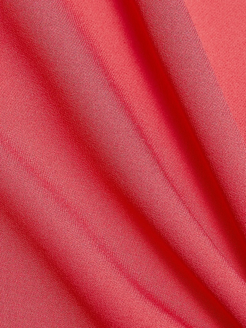 Silk Stand Collar Blouse