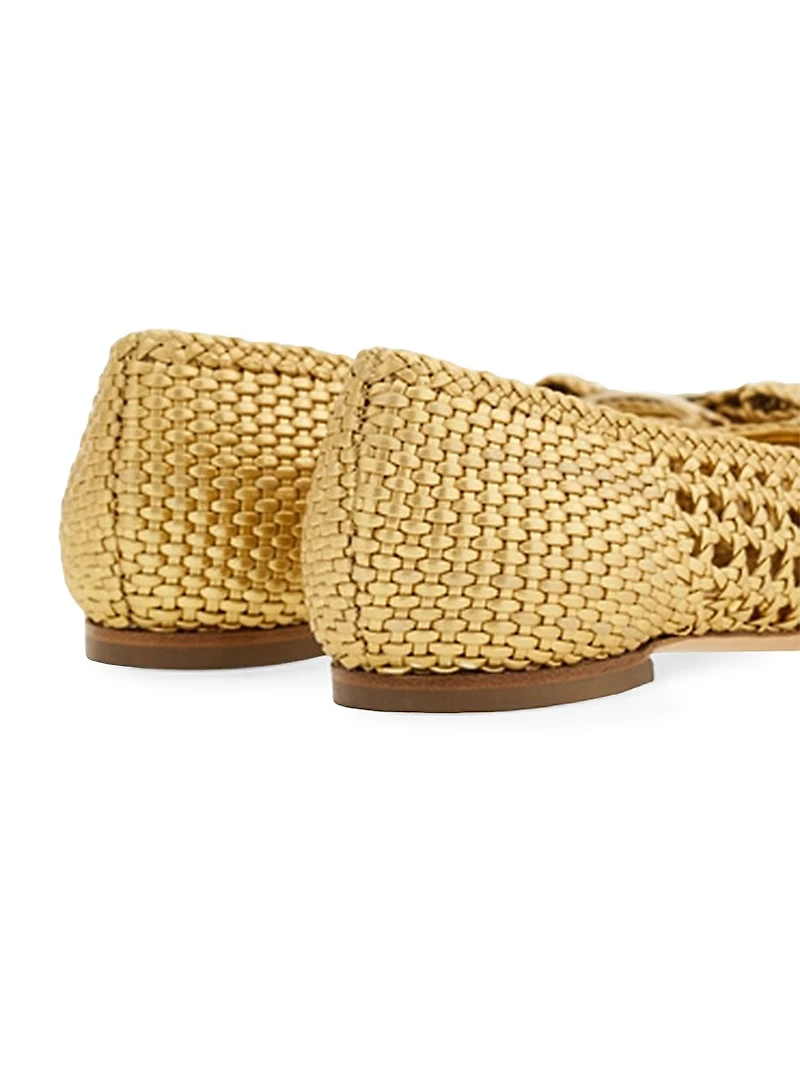 Zea Leather Ballet Flats