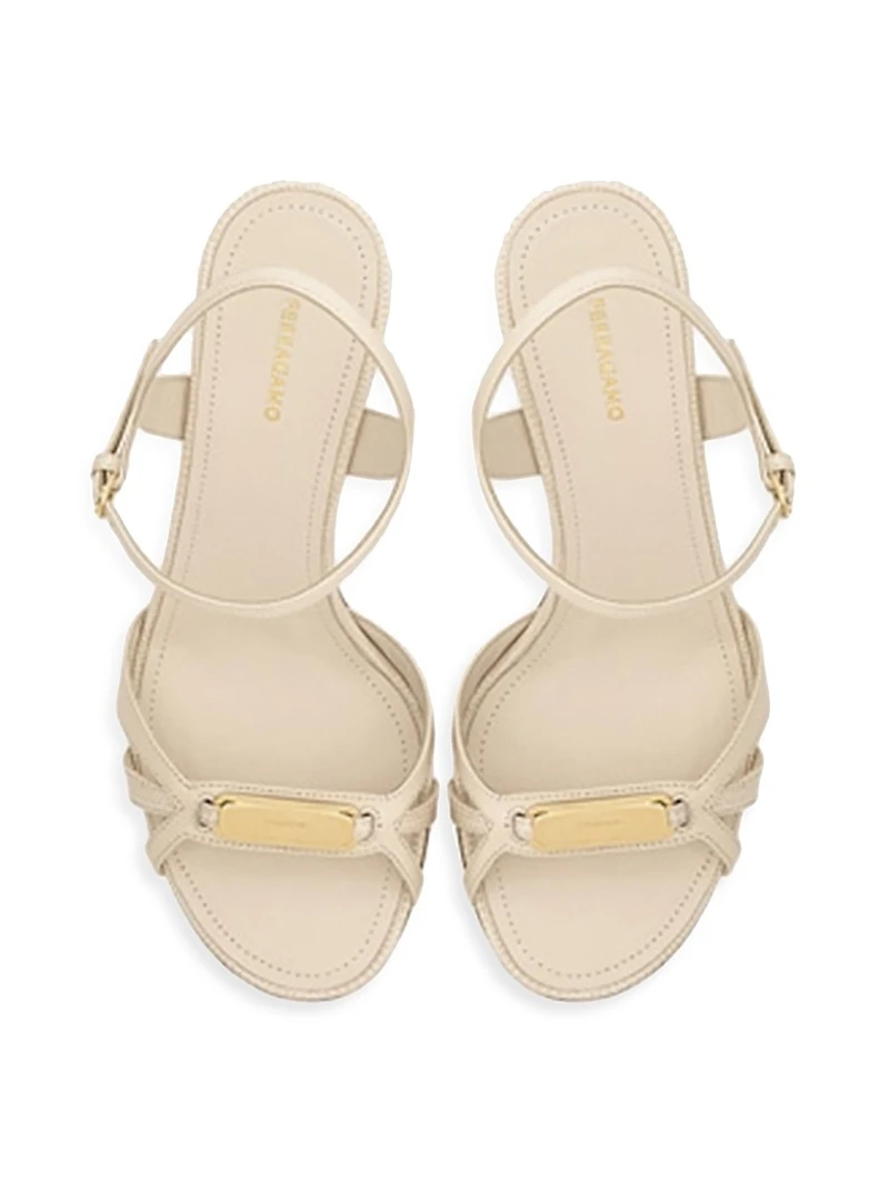 Dasy 70MM Leather Sandals