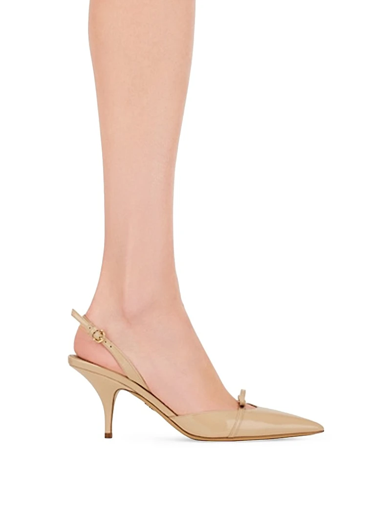 Gylla 70MM Patent Leather Pumps