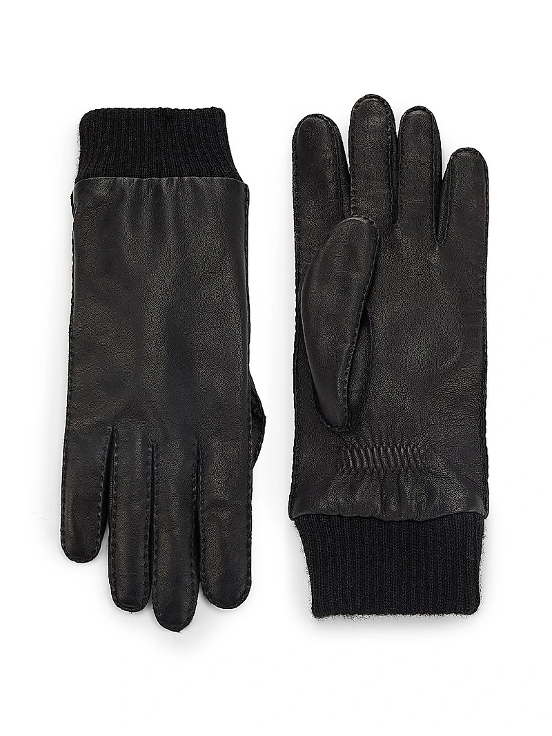 ADC Leather Patch Gloves