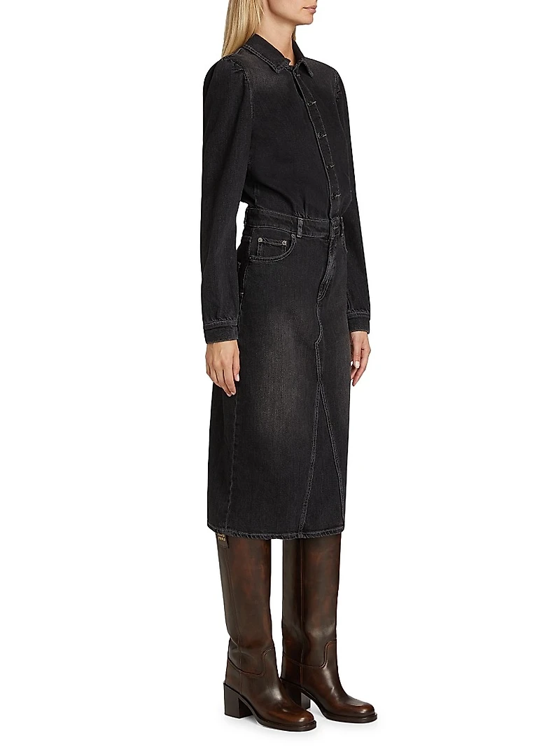 Beverly Denim Shirtdress