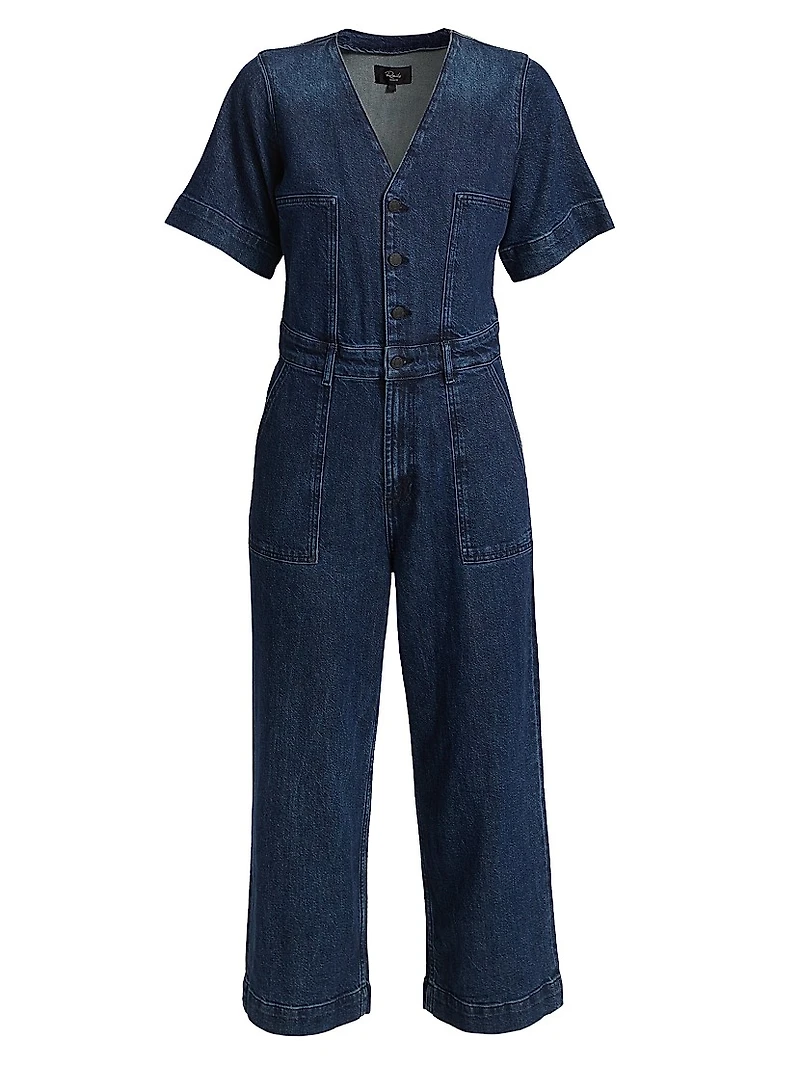 Palisades Denim Utility Jumpsuit