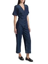 Palisades Denim Utility Jumpsuit