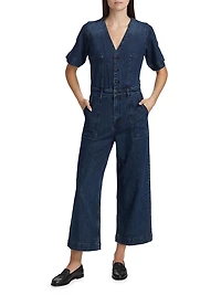 Palisades Denim Utility Jumpsuit