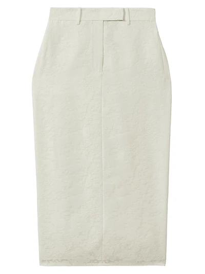 Denver Floral Tulle Midi-Skirt
