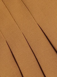 Pleated Midi-Skirt