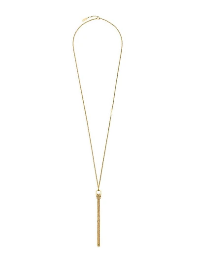 Cassandre Tassel Necklace in Metal