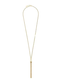 Cassandre Tassel Necklace in Metal