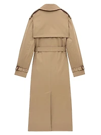Trench Coat Cotton Serge