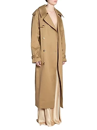 Trench Coat Cotton Serge