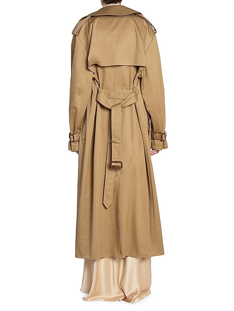 Trench Coat Cotton Serge