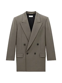Jacket Wool Gabardine