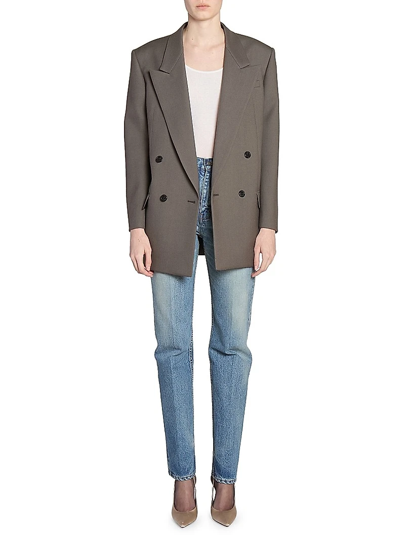 Jacket Wool Gabardine