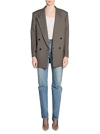 Jacket Wool Gabardine