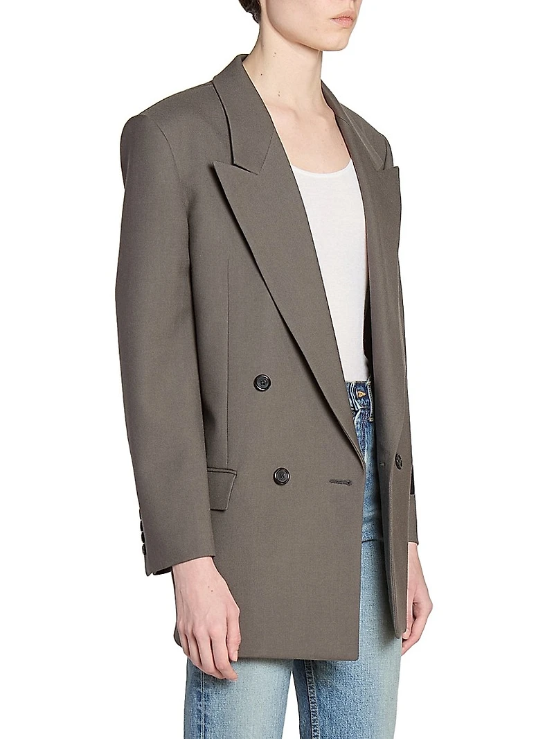 Jacket Wool Gabardine