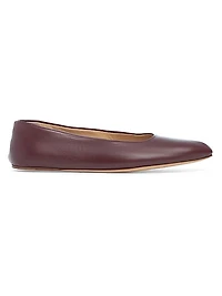 Andre Leather Ballerina Flats