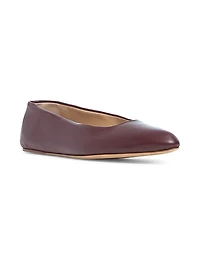 Andre Leather Ballerina Flats