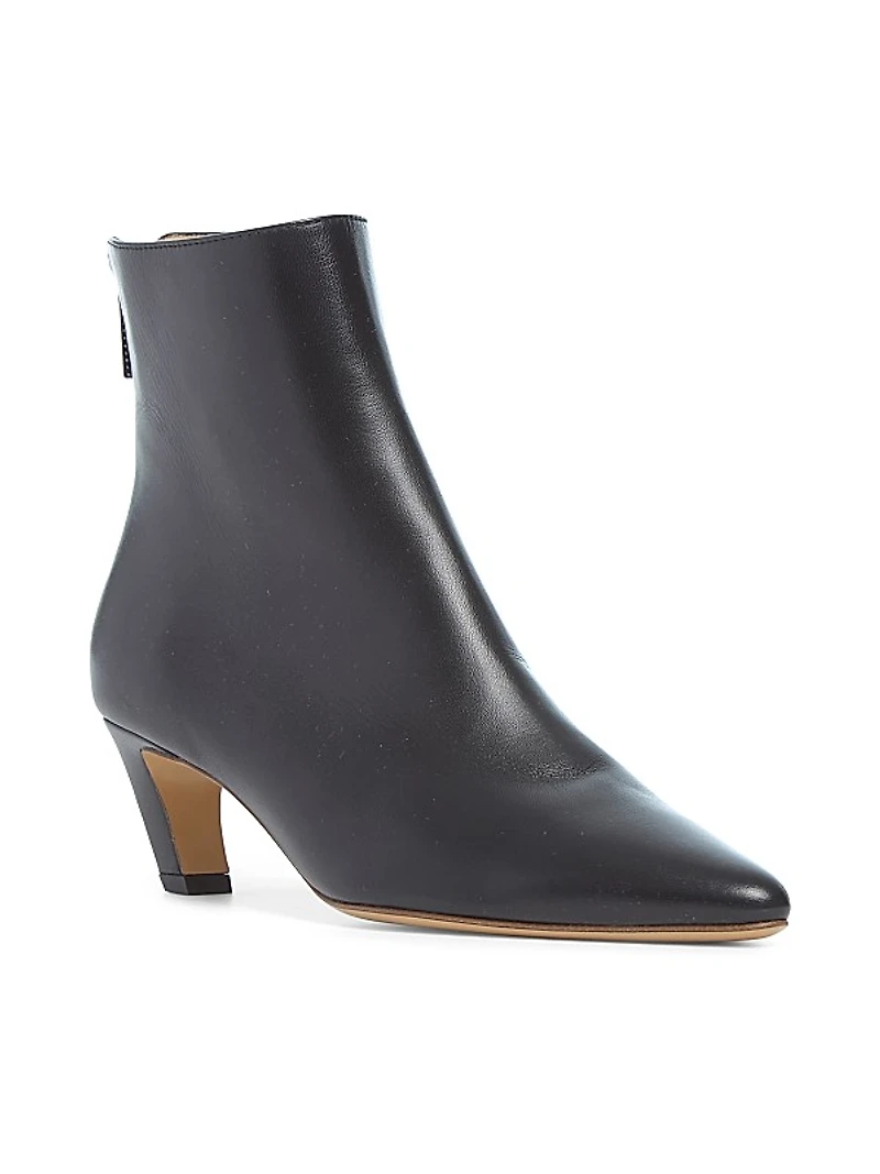 Clayton 50MM Leather Ankle Boots