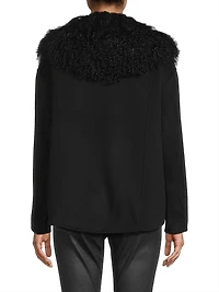 Esme Double-Face Wool Short Coat