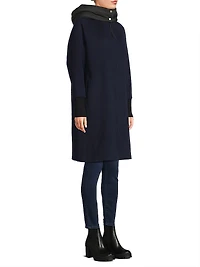Selena Wool Hooded Coat