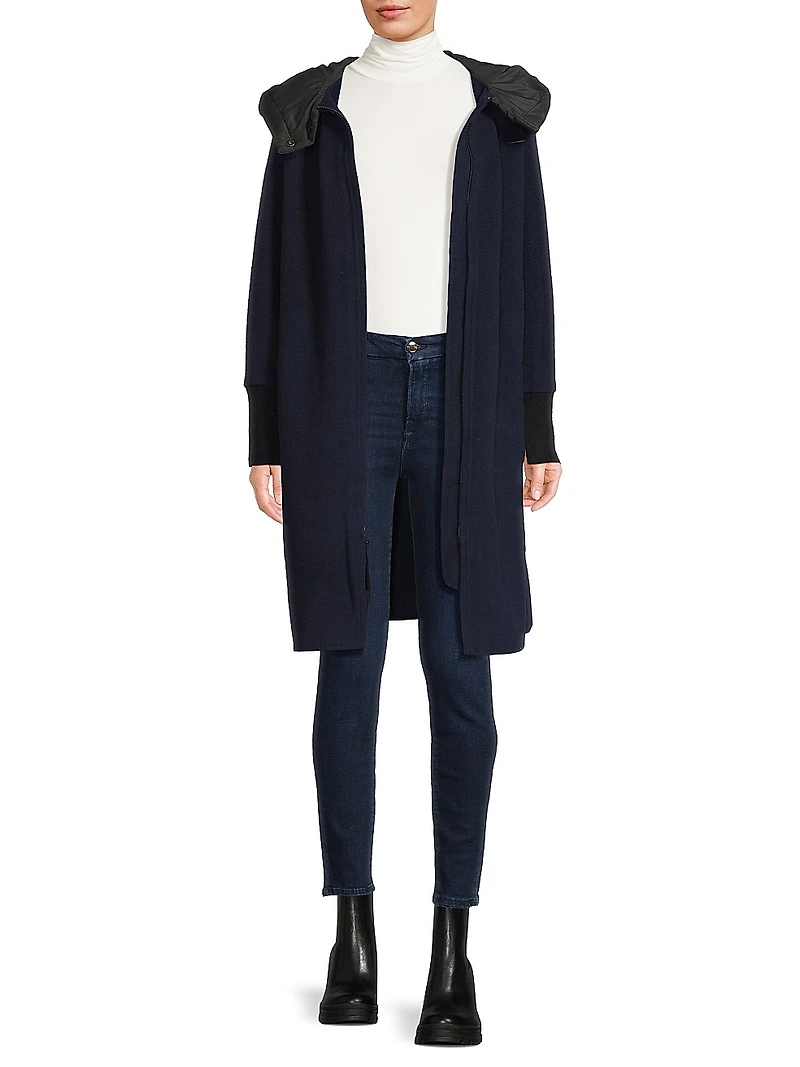 Selena Wool Hooded Coat