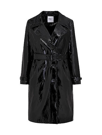 Double-Breasted Trench Coat