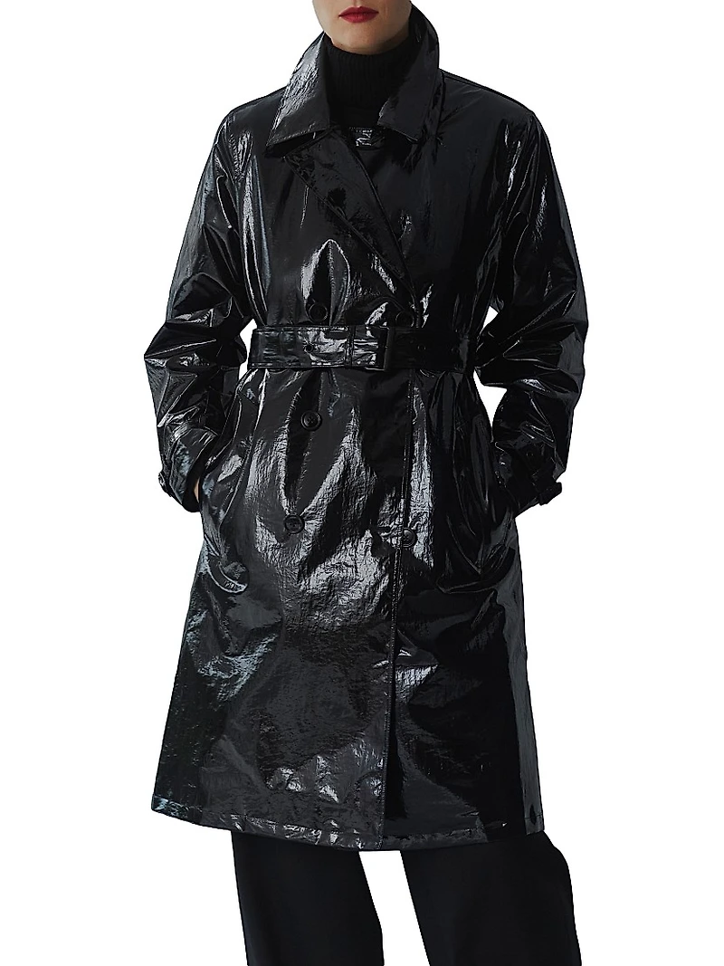 Double-Breasted Trench Coat