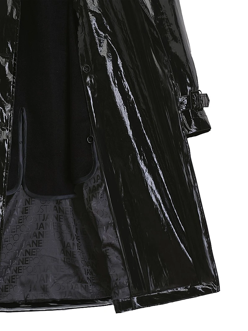 Double-Breasted Trench Coat