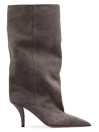 Ines 75MM Suede Mid-Calf Boots