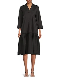 Nevea Poplin Midi-Dress