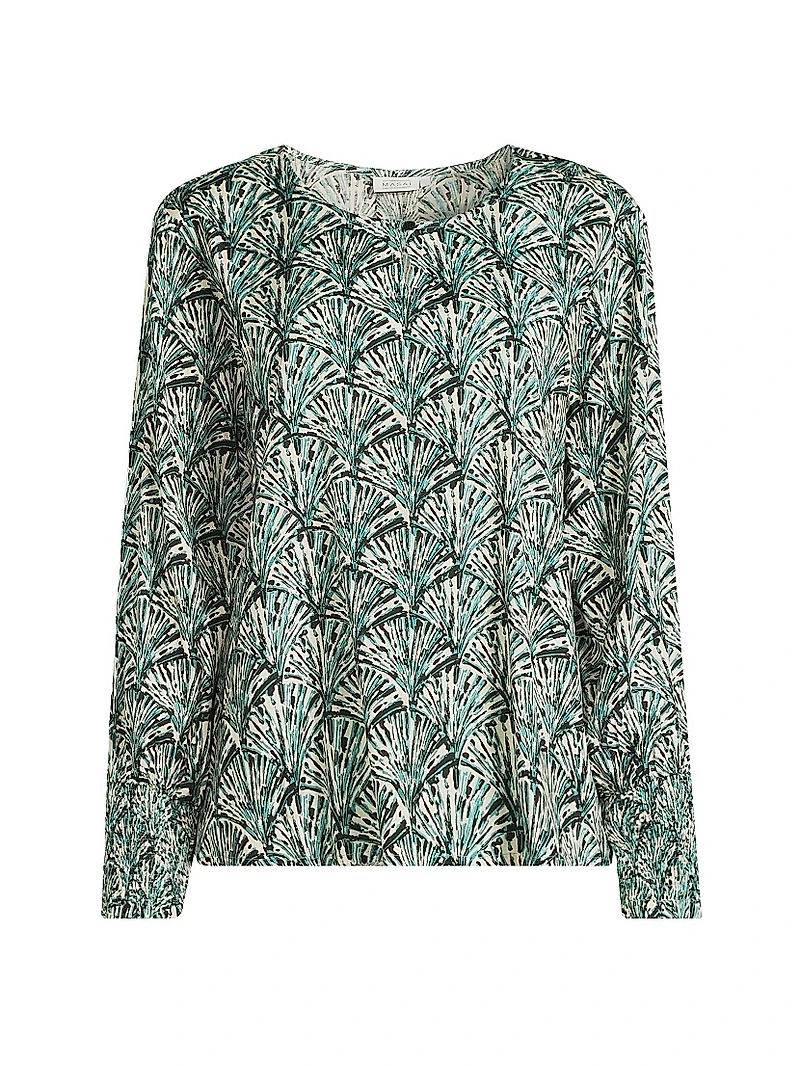 Baila Scallop Palm Blouse