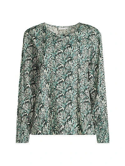 Baila Scallop Palm Blouse