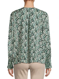 Baila Scallop Palm Blouse