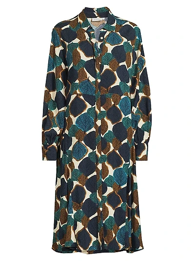 Nadia Botanical Shirtdress