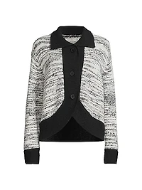 Luvia Spacedye Polo Cardigan