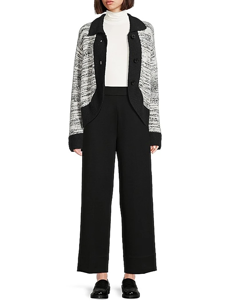 Luvia Spacedye Polo Cardigan