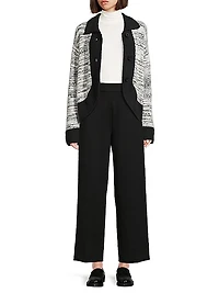Luvia Spacedye Polo Cardigan