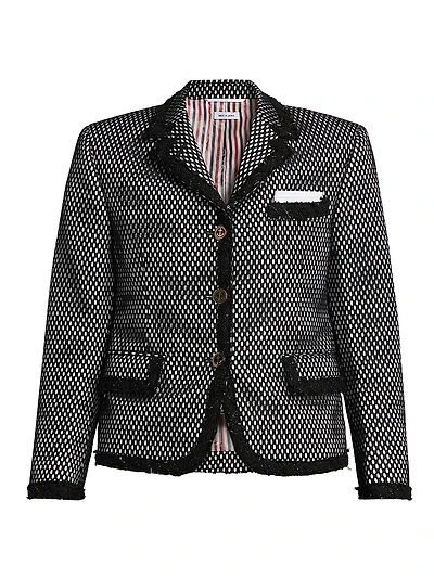 High Break Athletic Mesh Sport Coat