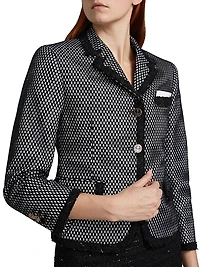 High Break Athletic Mesh Sport Coat