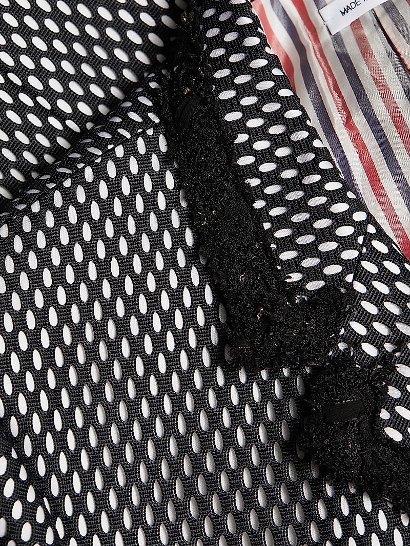 High Break Athletic Mesh Sport Coat