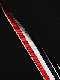 Hobble Embellished Wool Crepe Skirt