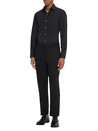 Boston Doupont Leather Cap-Toe Brogue Oxfords