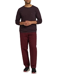 Double-Pleat Chino Pants