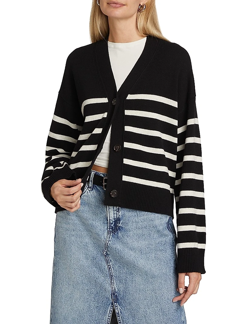 Geneva Stripe Cardigan
