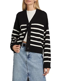 Geneva Stripe Cardigan
