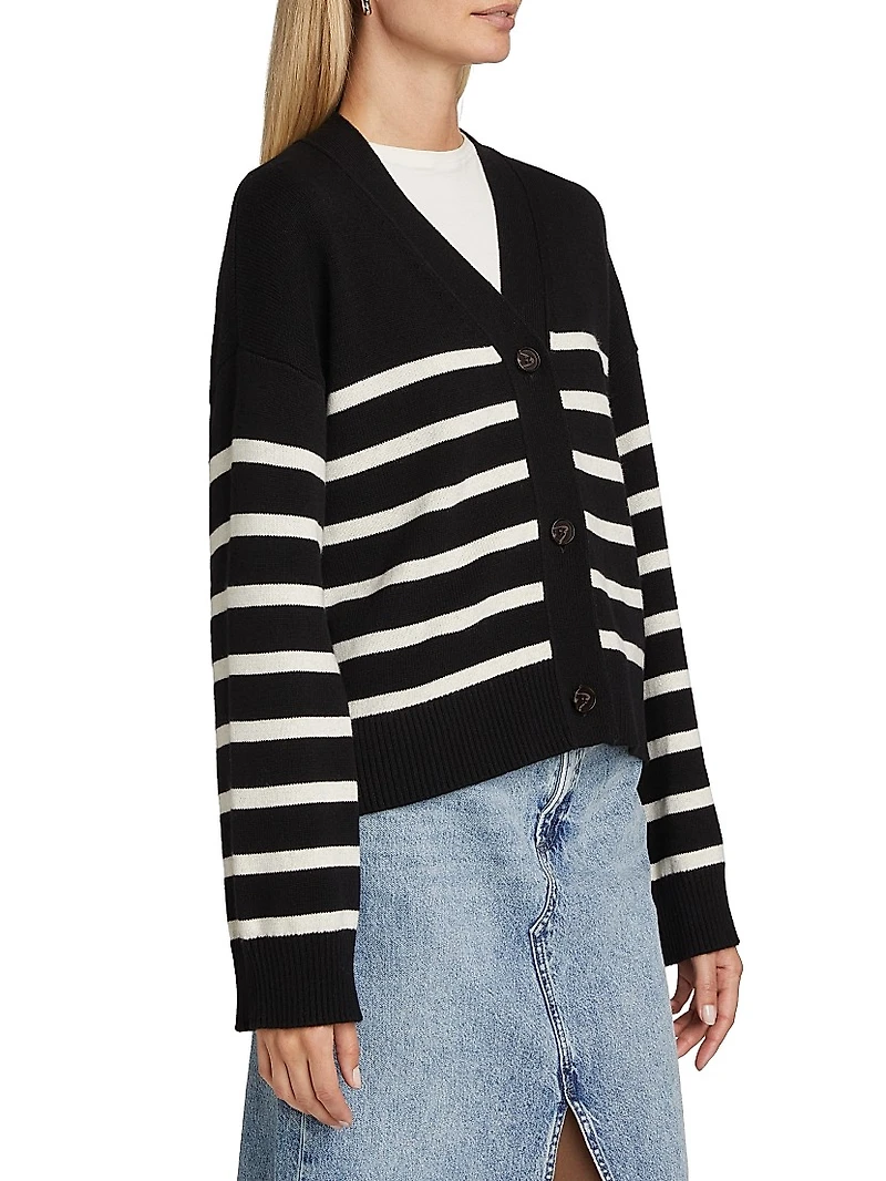 Geneva Stripe Cardigan