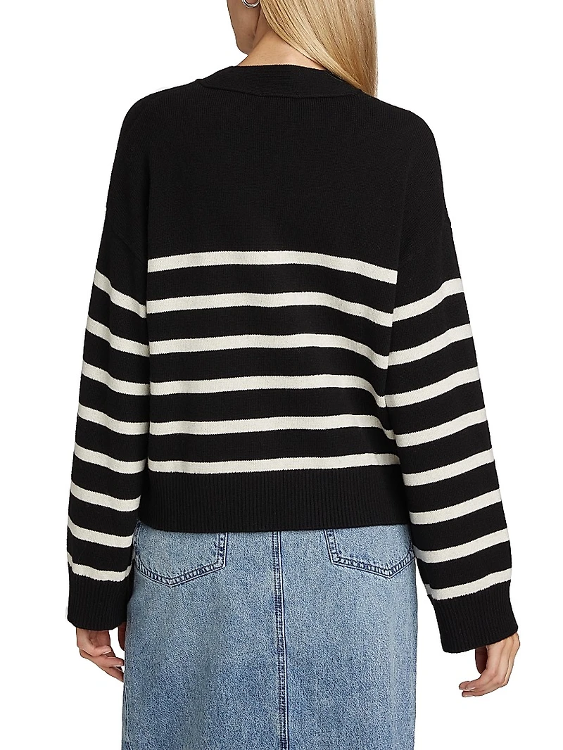 Geneva Stripe Cardigan